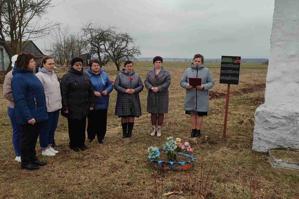 Работники КСУП «Совбел 2016» приняли участие в траурном митинге, посвященном Хатынской трагедии